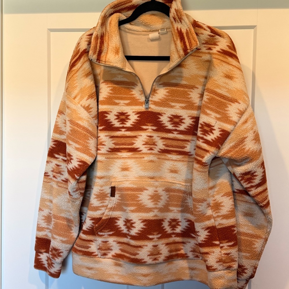 Cozy Aztec Print ROXY Pullover